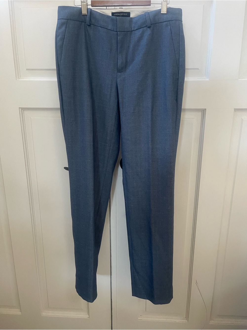 Banana Republic Men's Slate Blue Dress Pants - Straight Fit